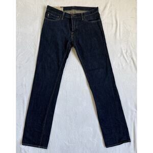 Abercrombie & Fitch 1892 Remsen Low Rise Slim Straight Y2K Jeans Size 32x34